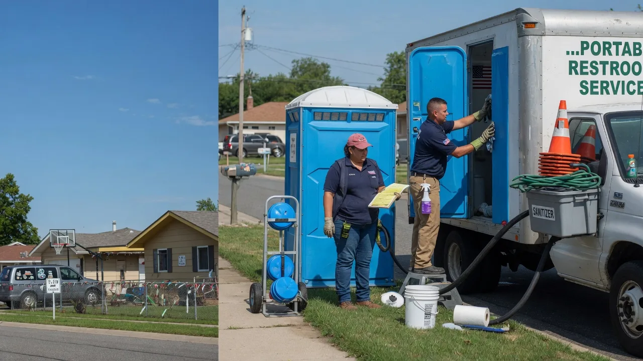 Portable Toilet Rental in Faucett, MO near me